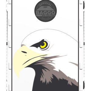 Bald Eagle Cornhole game set by Baggo Made in USA