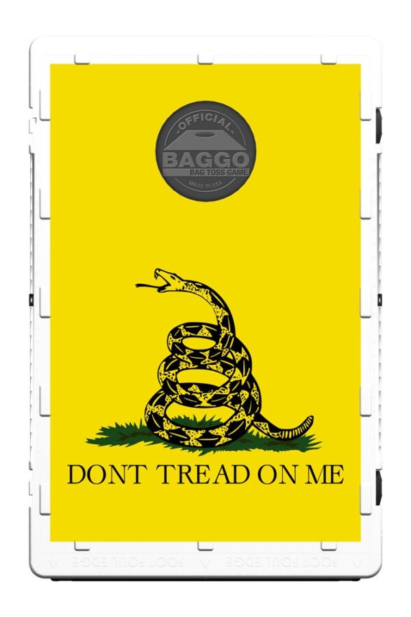 Gadsden Flag cornhole set Made in USA