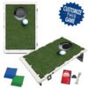 Golf Hole in One design Portable Cornhole Set Made in USA