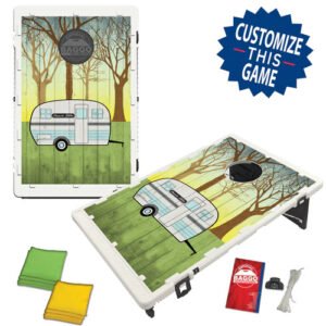 Happy Camper Baggo Cornhole  Set Made in USA