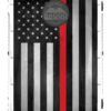 Thin Red Line American Flag Cornhole Set Made in USA