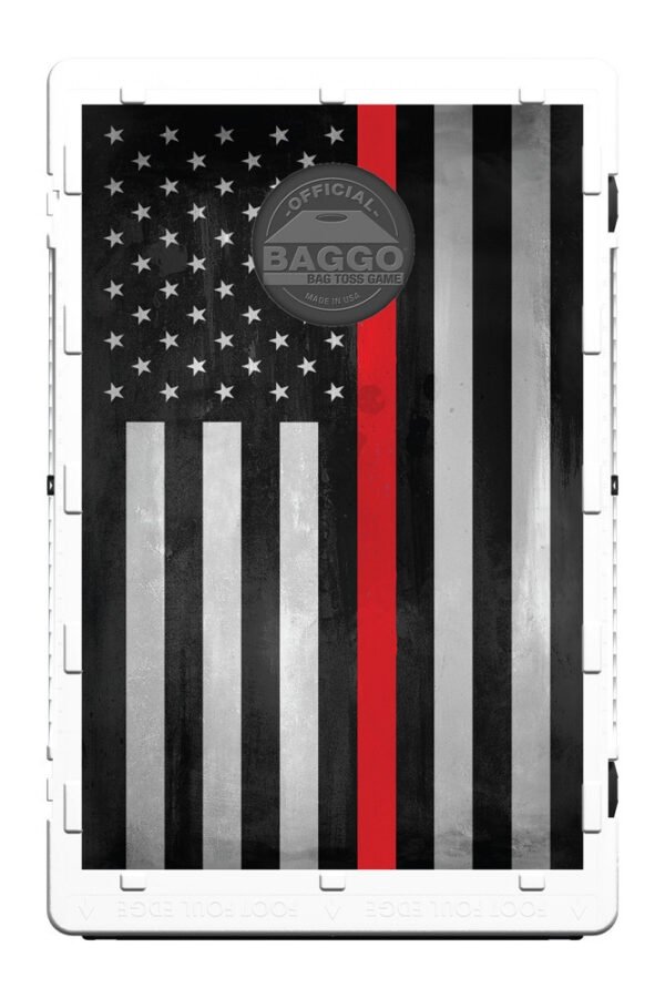 Thin Red Line American Flag Cornhole Set Made in USA