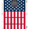 Tic Tac Toe U.S. Flag Cornhole Set Made in USA by Baggo