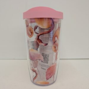 Flamingo Splash 16oz Tumbler-Made in USA