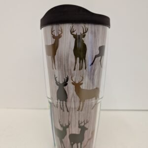 White Tail Deer 24oz Tumbler-Made in USA